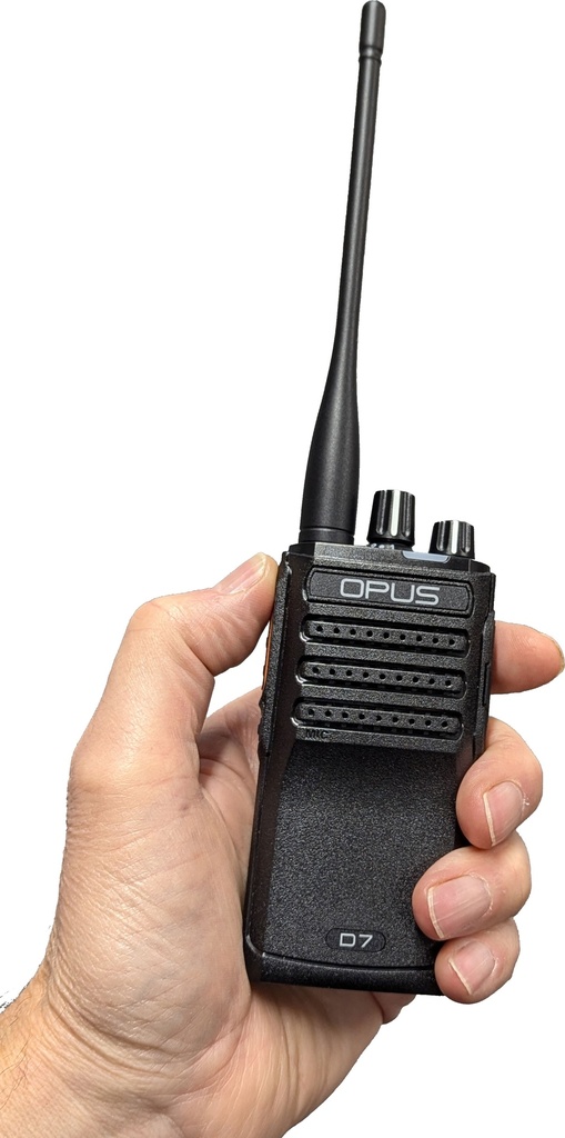 Opus D7 In Users Hand